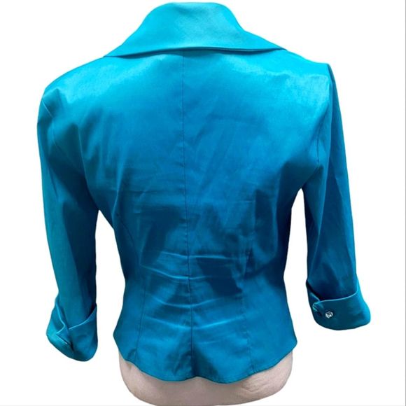 NWOT | JS BOUTIQUE | Structured  Collared Top / Blouse / Shirt | Size: M - Picture 2 of 6